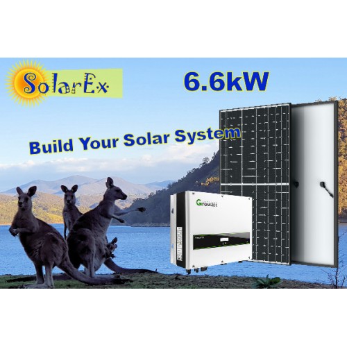 Build Your Own Solar System - 6.6kW Custom Solar Packages